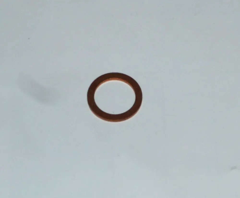 Dichtring in runder Form, vermutlich aus Gummi oder ähnlichem Material, mit brauner Färbung, geeignet für DAIKIN-Anwendungen im Bereich Ölschlauchnippel.